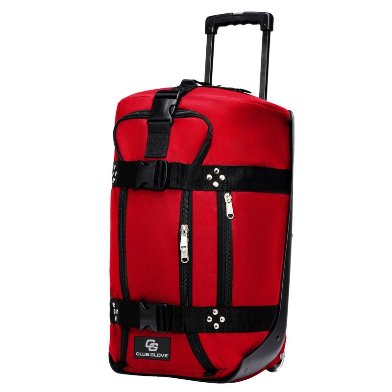 Club Glove Mini Rolling Duffle Bag – 24 Red