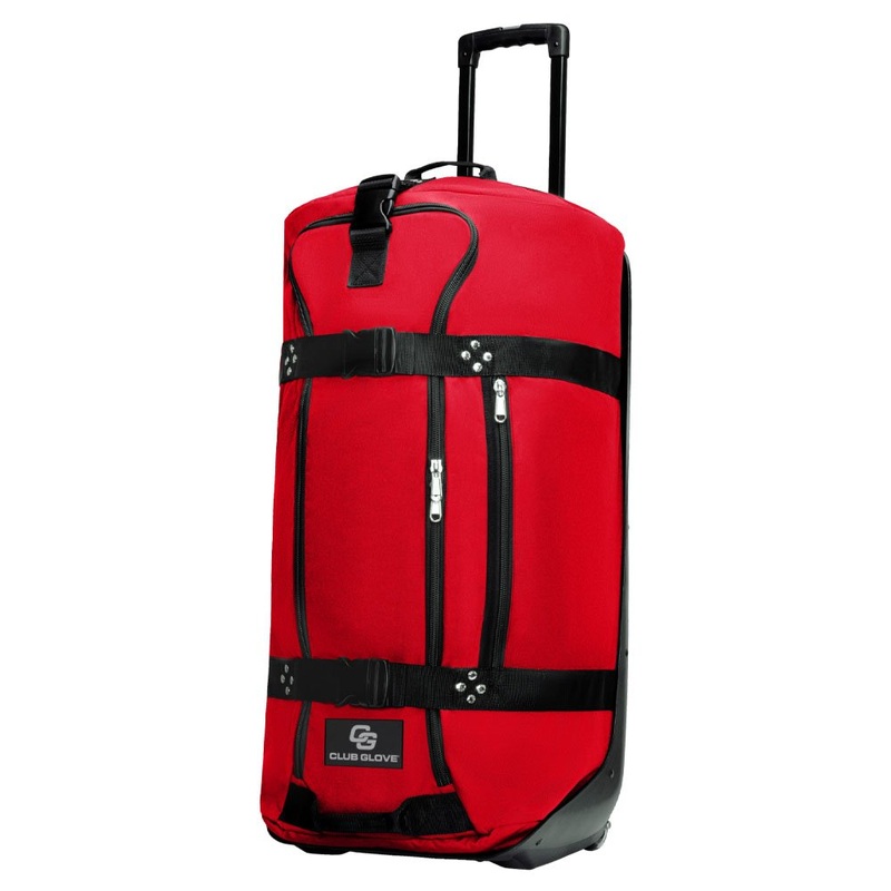 Club Glove Rolling Duffle XL Bag – 24 Red