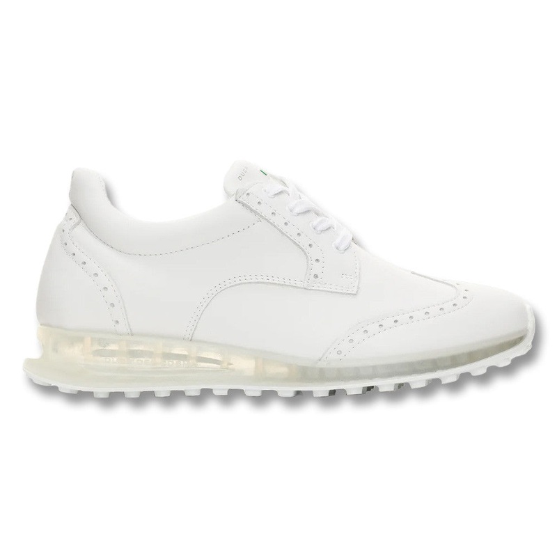 Duca Del Cosma Golf Belleza Spikeless Golf Shoes White – 24 Women Medium 6