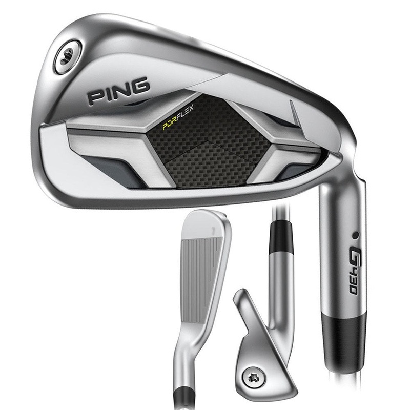 PING G430 Iron Sets (8 Clubs Graphite) – 23 Men Right – 4-PW & 45.5 PING Alta CB Black Graphite – Soft Regular Black Standard