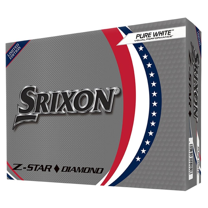 Srixon Z-Star Diamond Limited Edition USA Model Golf Balls 1 Dozen Pure White