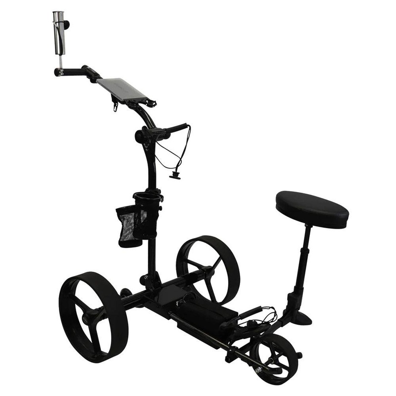 Bat Caddy X9R Carbon Electric Caddy – 24 Carbon Wrapped/Arctic White