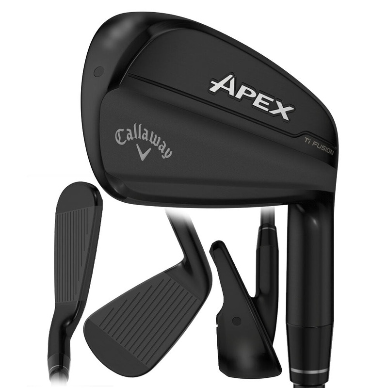 Callaway Apex Ti Fusion Forged Iron Set – 24 Men Right – 6-PW Mitsubishi Chemical MMT 70 Graphite – Regular