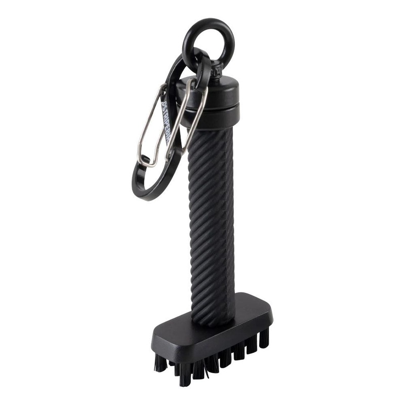 Golfio – Stripebird Magnetic Golf Club Brush Groove Cleaner Black