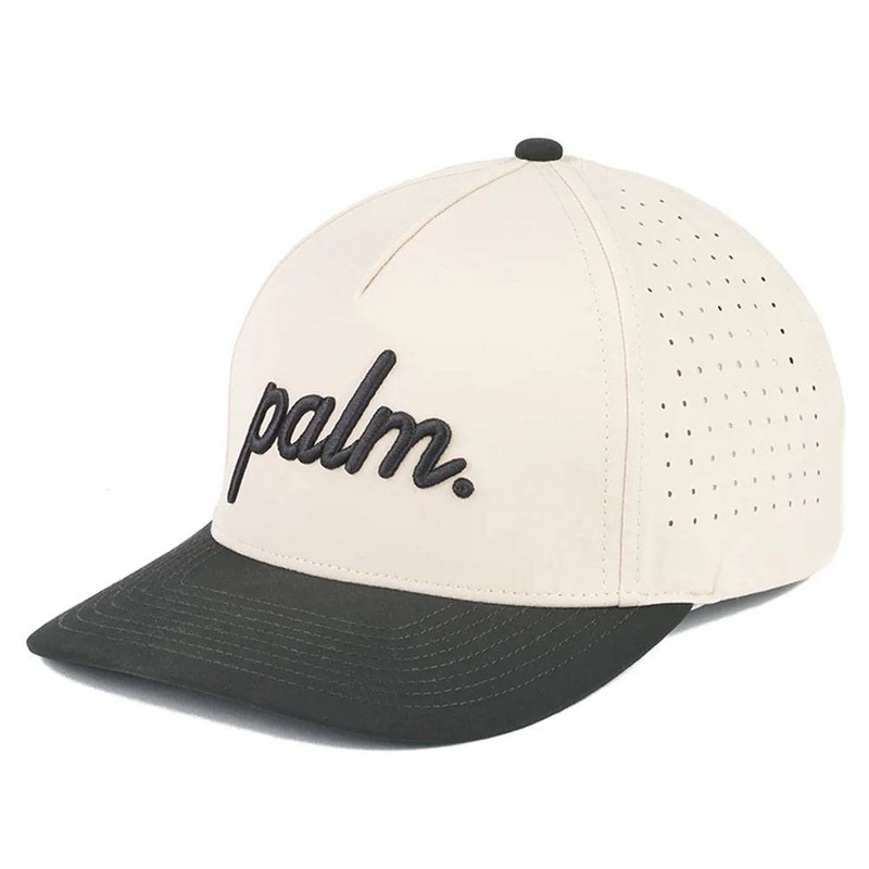 Palm Golf Caddie Snapback Golf Cap Tan/Black – 24 Men One Size Fits All