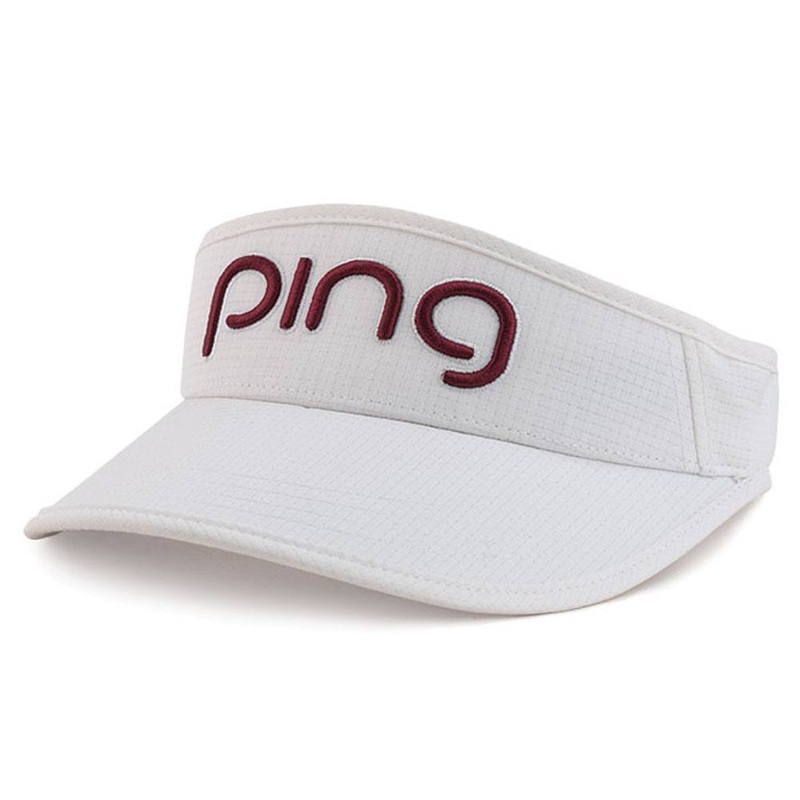 PING Aero Golf Visor White/Magenta – 24 Women One Size Fits All