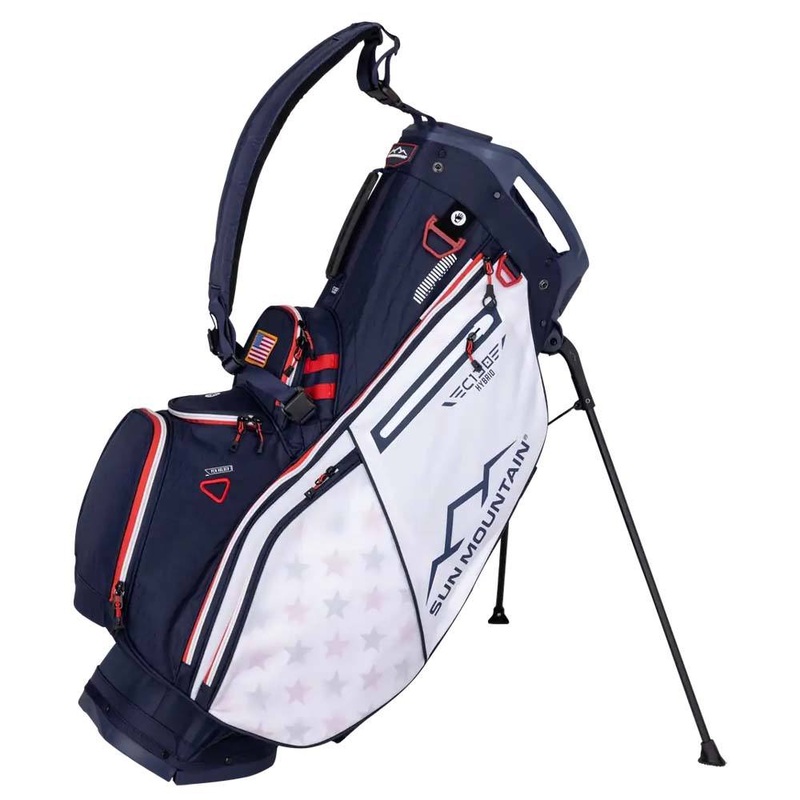 Sun Mountain C-130 Hybrid Cart Bag – 25 White/Black
