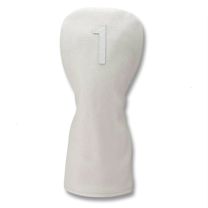 Vessel Bags Lux Headcover Driver White