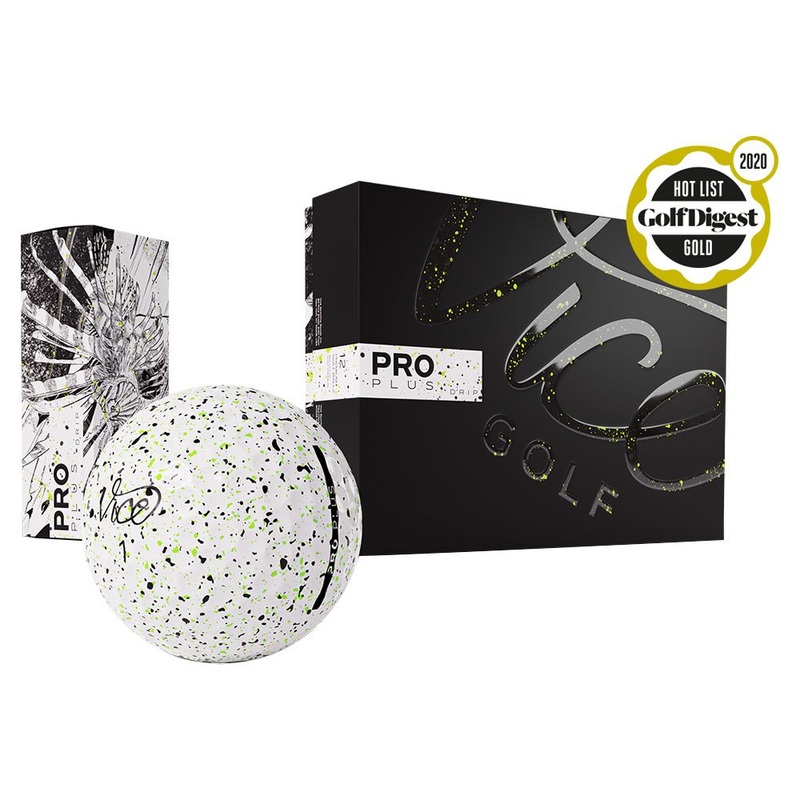 Vice Golf Pro Plus Drip Golf Balls 2023 1 Dozen Lime