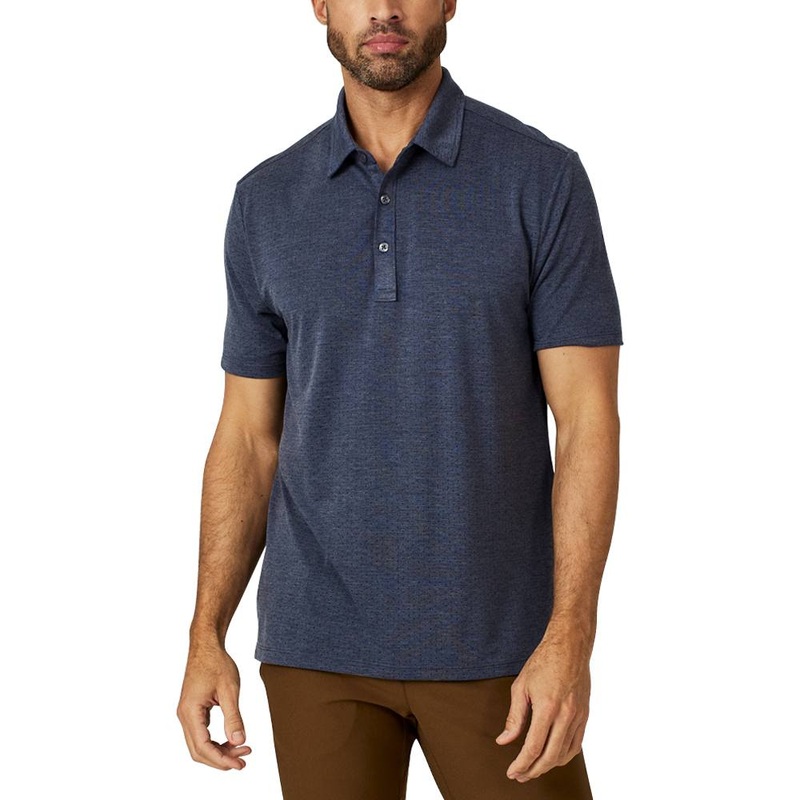 7Diamonds Nikos Golf Polo Navy – SS/FA23 Men Small