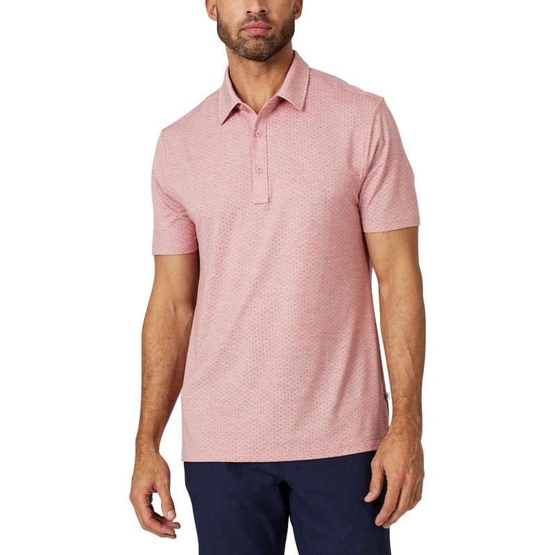 7Diamonds Nikos Golf Polo Red – SS/FA23 Men Small