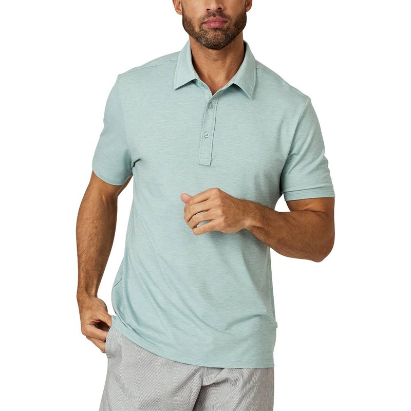 7Diamonds Nikos Golf Polo Seafoam – SS/FA23 Men Small