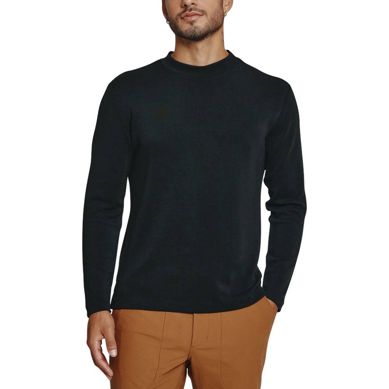 7Diamonds Rev Golf Mock Black – FW23 Men Small