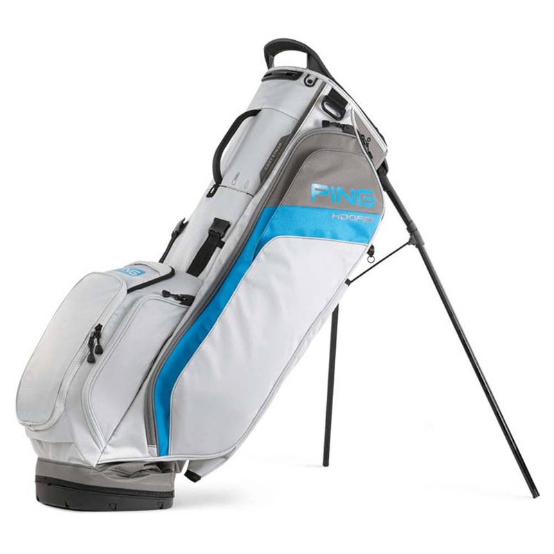 PING Hoofer Stand Bag – 25 Light Gray/Blue/Graphite