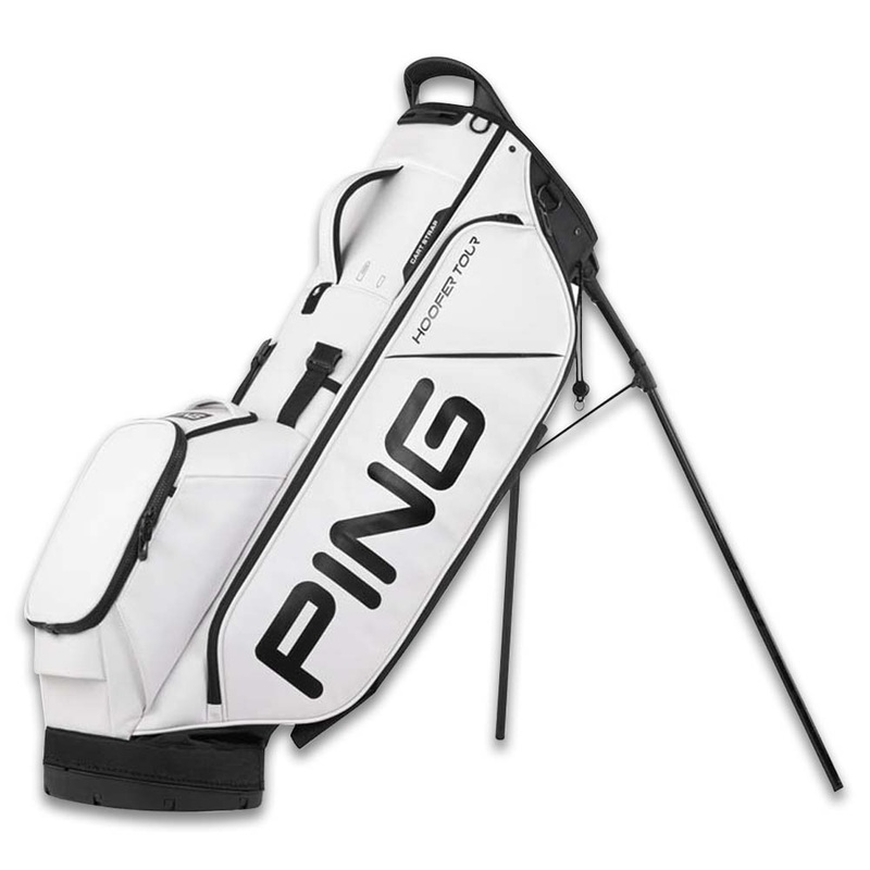 PING Hoofer Tour Stand Bag – 25 White/Black