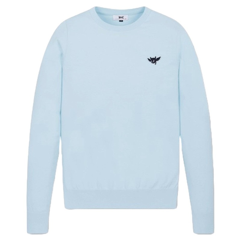 WAAC Crewneck Golf Sweater Light Blue – FW24 Women X-Small