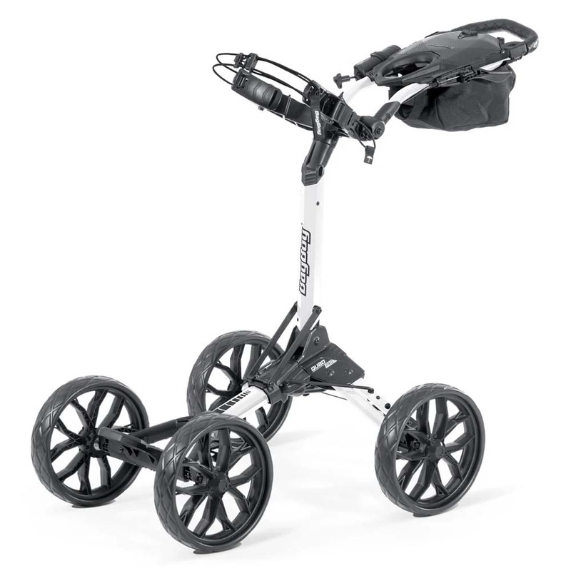 Bag Boy Quad Pro Push Cart – 25 White/Black