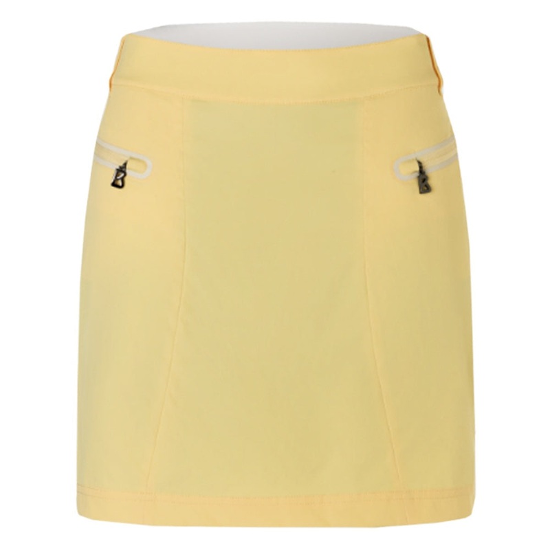 Bogner Brina Golf Skirt Pastel Yellow – SS22 Women 4