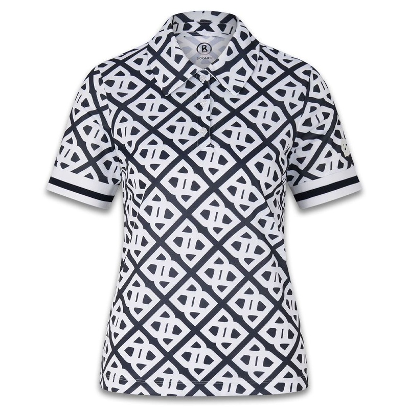 Bogner Calysa Golf Polo Navy Blue/White – SS24 Women X-Small