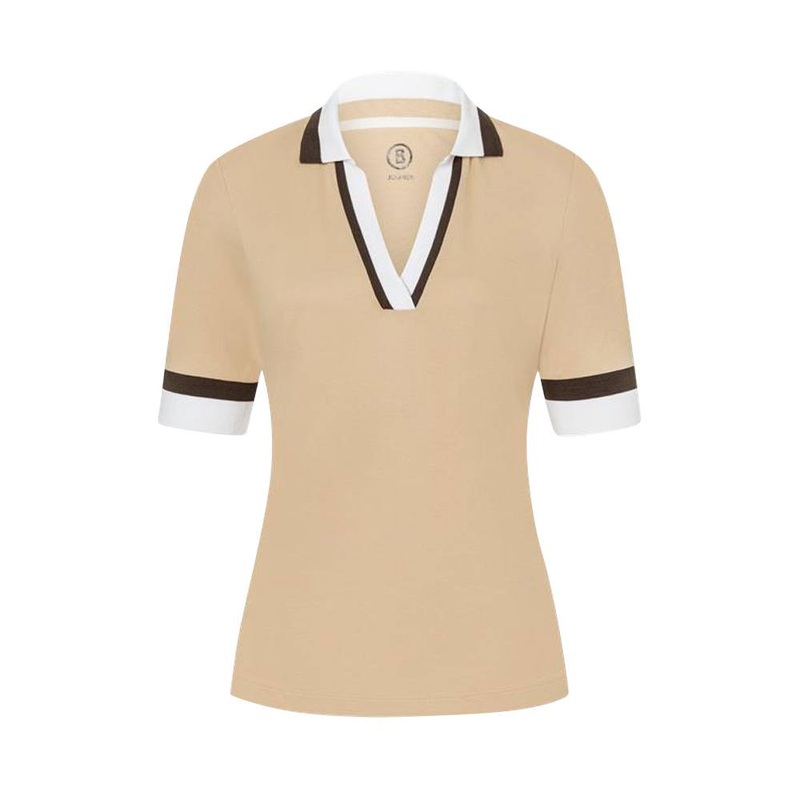 Bogner Elonie Golf Polo Desert Sand – SS23 Women X-Small