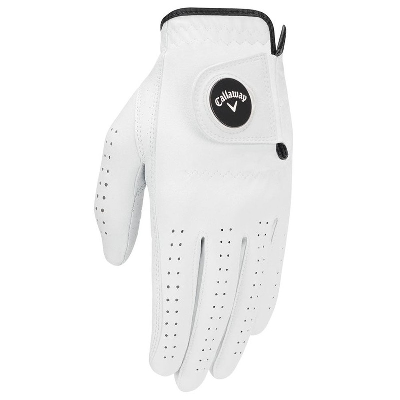 Callaway Opti-Flex Golf Glove White – 23 Men Fit to Left Hand Regular Small