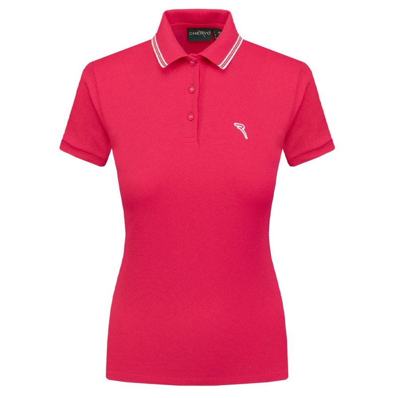 Chervo Altalena Golf Polo Bumble Gum – SS22 Women X-Small