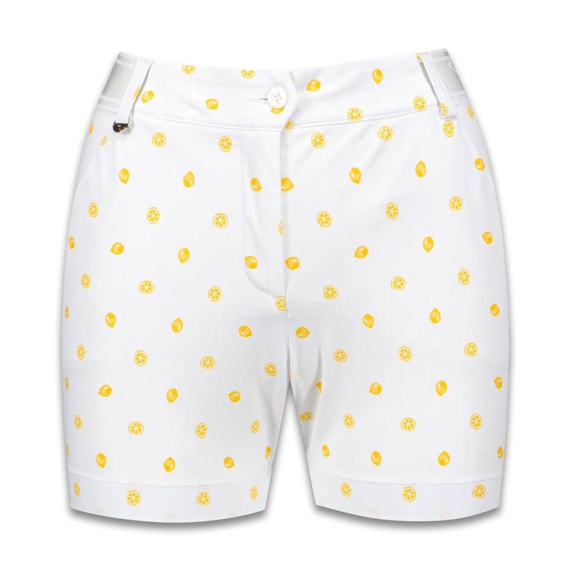 Chervo Girls Golf Shorts Limoni White – SS22 Women 2