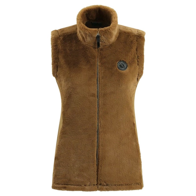 Chervo Paprica Golf Vest Brown – FW24 Women X-Small