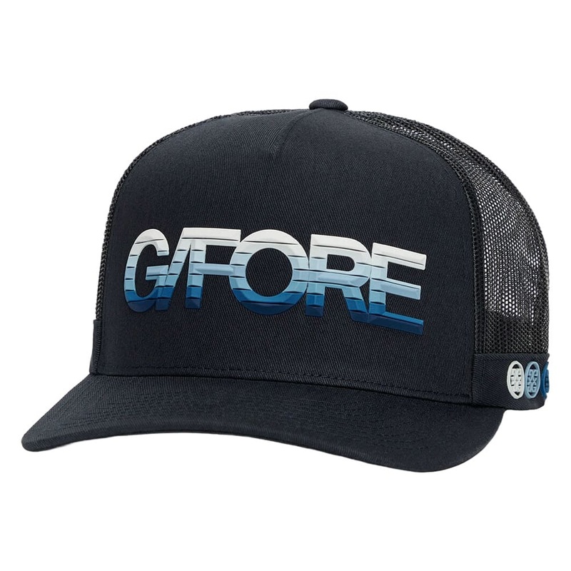 Gfore 3D Ombre G/Fore Cotton Twill Trucker Golf Cap Ink – FA24 Men One Size Fits All