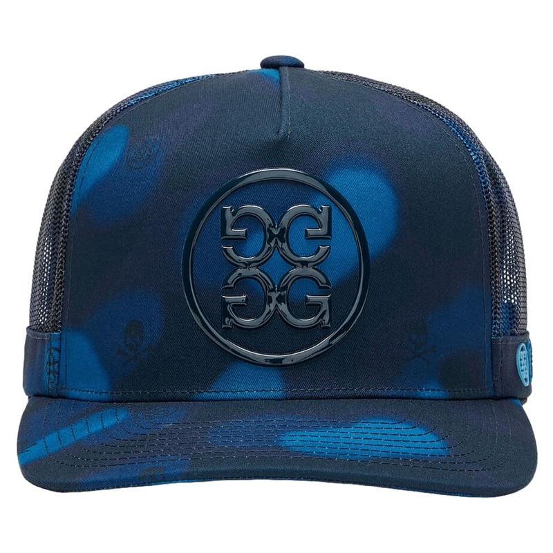 Gfore Icon Blur Camo Cotton Twill Trucker Golf Cap Twilight – FA24 Men One Size Fits All