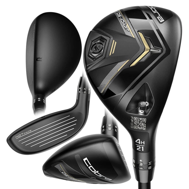 Cobra Dark Speed Adapt Hybrid – 25 Women Right – 4 – 21 KBS PGH 55 Ladies Graphite – Ladies