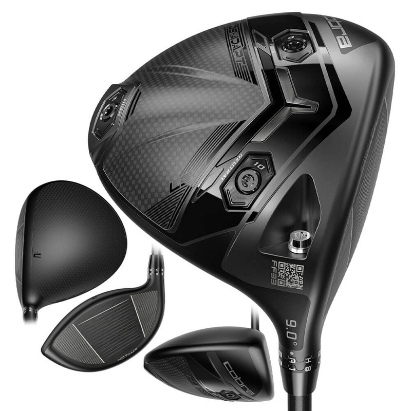 Cobra Dark Speed Adapt LS Driver 445cc – 25 Men Right – 9 Fujikura Pro Black 60 Graphite – Stiff