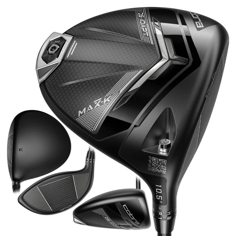 Cobra Dark Speed Adapt Max-K Driver 460cc – 25 Men Right – 9 True Temper Denali Black 60 Graphite – Stiff