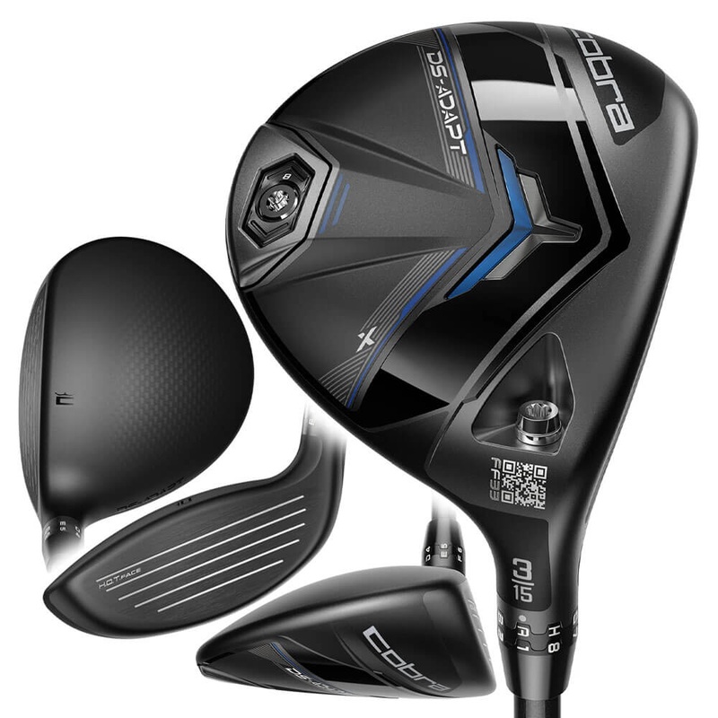 Cobra Dark Speed Adapt X Fairway Wood – 25 Men Right – 3 – 15 True Temper Denali Red 50 Graphite – Senior