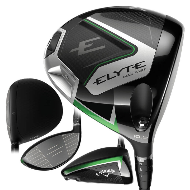 Callaway Elyte Max Fast Driver 460cc – 25 Men Right – 10.5 Mitsubishi Chemical Vanquish PL 40 Graphite – R2