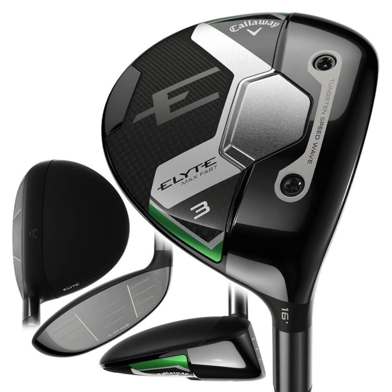 Callaway Elyte Max Fast Fairway Wood – 25 Men Right – 3 – 16 Mitsubishi Chemical Vanquish PL 40 Graphite – R2