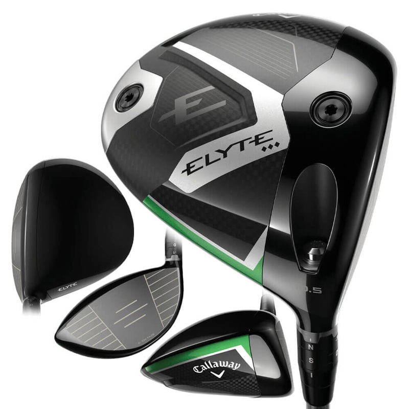 Callaway Elyte Triple Diamond Driver 450cc – 25 Men Right – 8 Aretera EC1 Blue 65 Graphite – Stiff