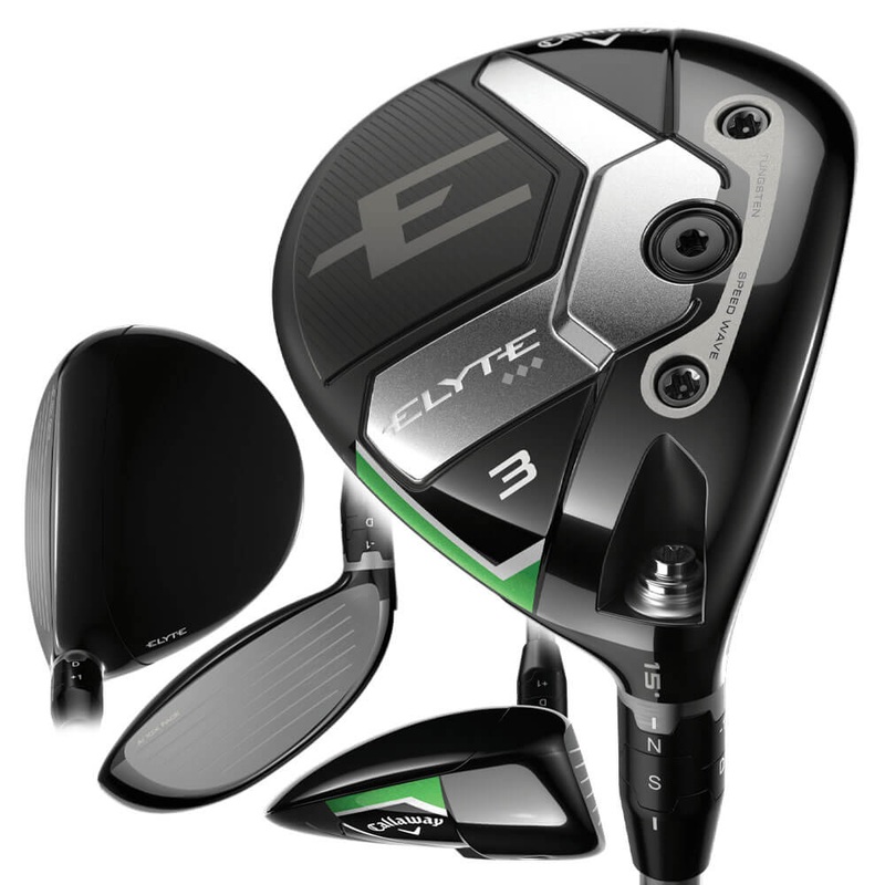 Callaway Elyte Triple Diamond Fairway Wood – 25 Men Right – 3 – 15 Aretera EC1 Blue 75 Graphite – Stiff