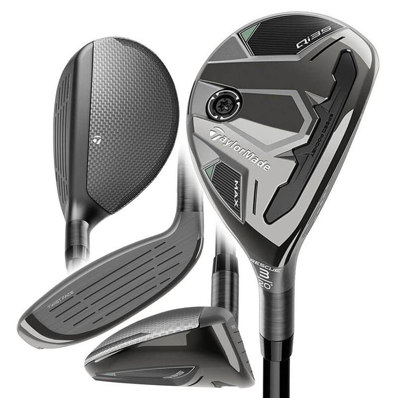 TaylorMade Qi35 Max Rescue Hybrid – 25 Men Right – 3 – 20 Fujikura AirSpeeder 50 Graphite – Senior