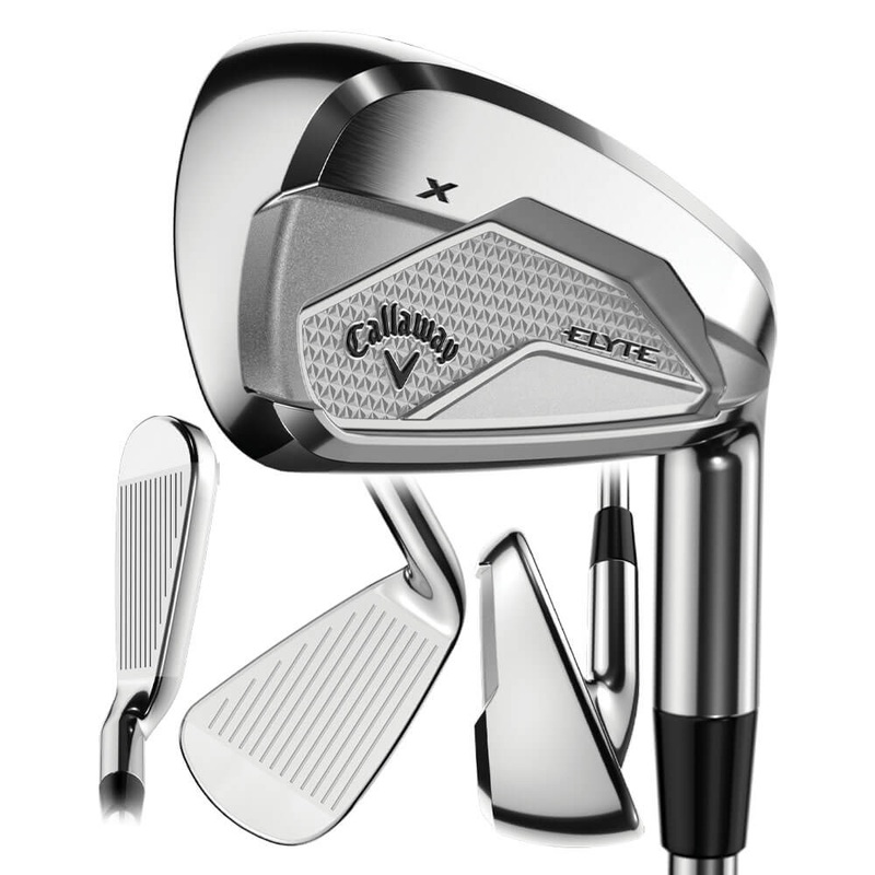 Callaway Elyte X Iron Set – 25 Men Right – 6-PW True Temper Vector 80 Steel – Regular