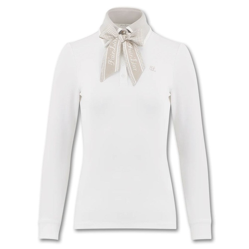Fairliar Scart Set Collar Golf Polo White – FW23 Women Small