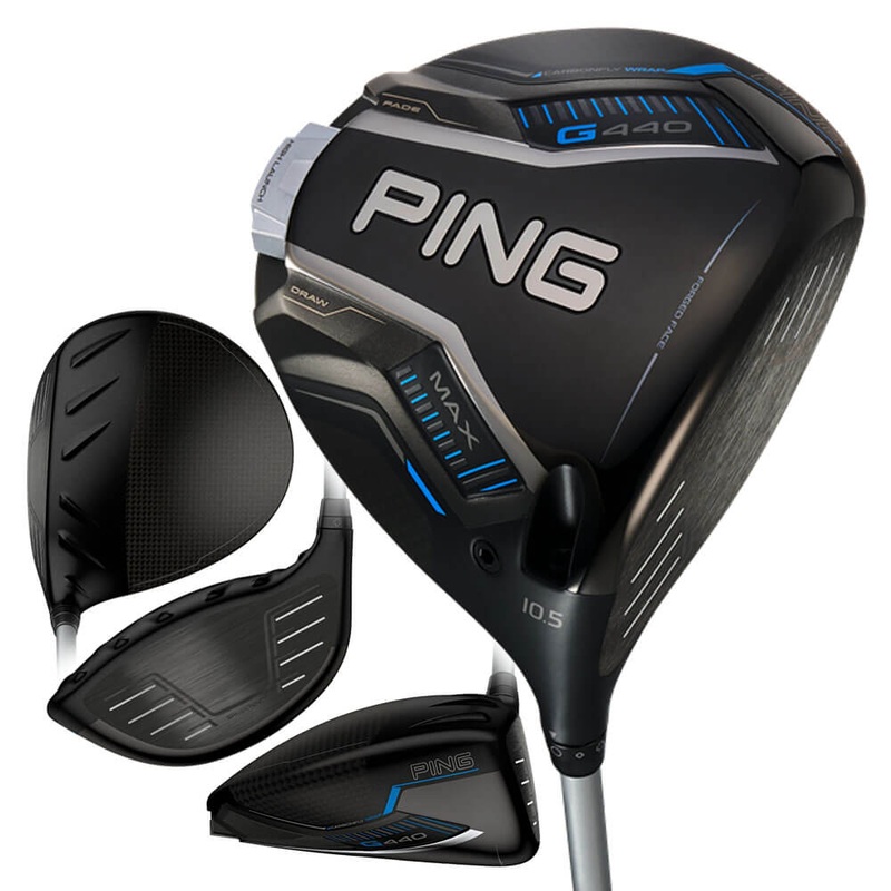 PING G440 HL Max Driver 460cc – 25 Men Right – 9 PING Alta Quick 35 Graphite – Uniflex