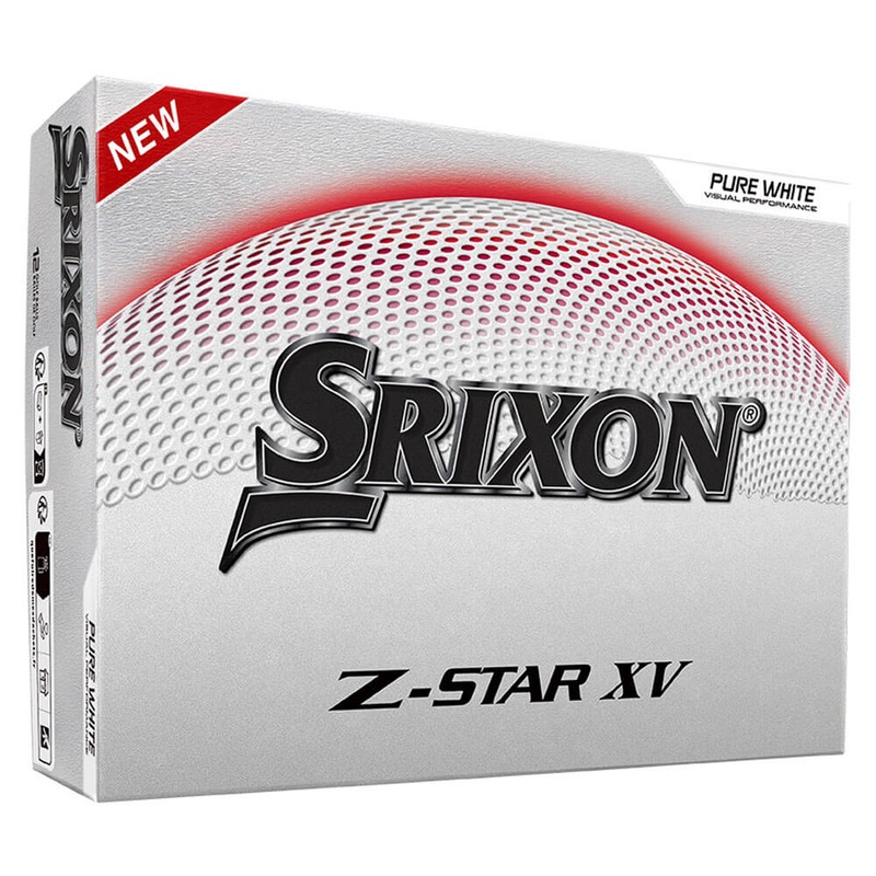 Srixon Z-Star XV 9 Golf Balls 1 Dozen White