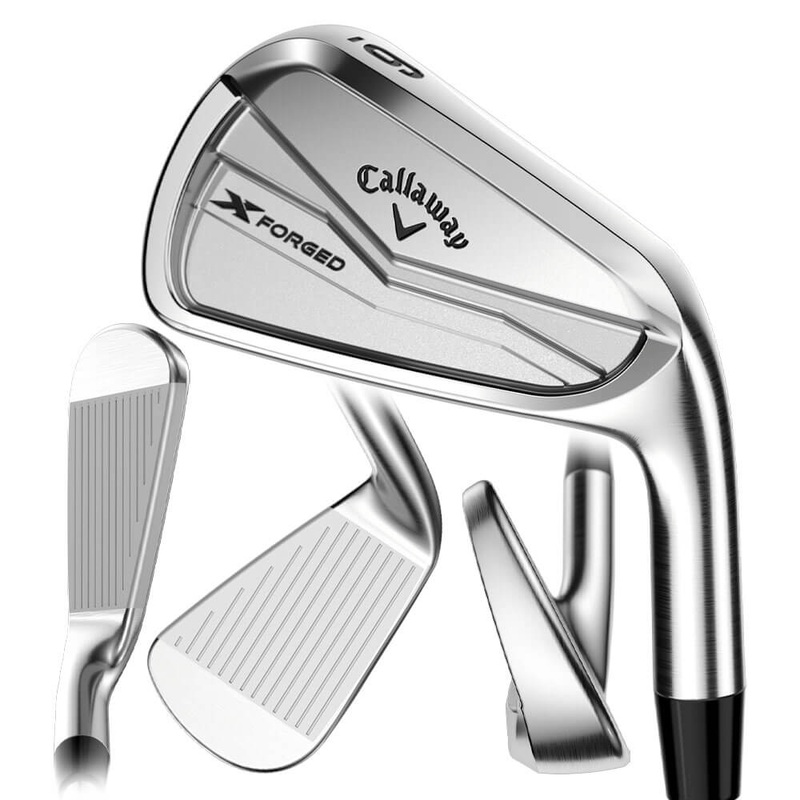 Callaway X Forged Iron Set – 25 Men Right – 4-PW True Temper Dynamic Gold MID 115 Steel – Stiff
