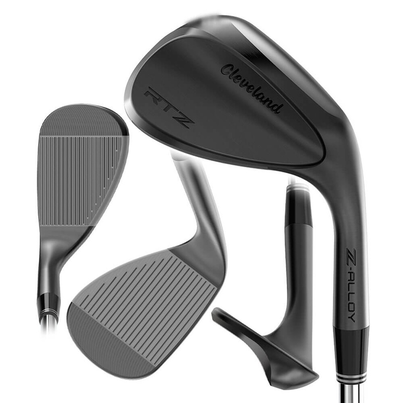 Cleveland RTZ Black Satin Wedge – 25 Men Right – 48 – 10 True Temper Dynamic Gold Spinner Tour Issue Steel – Wedge