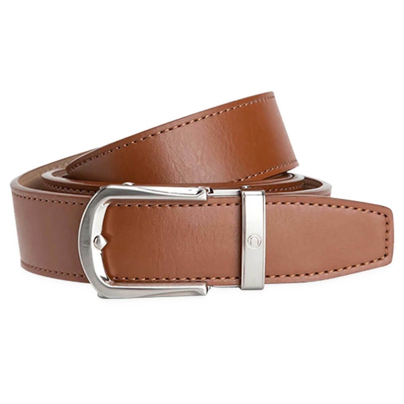 Nexbelt Frances Dress Ratchet Golf Belt Walnut – 25 Men Cut to Fit up to 45