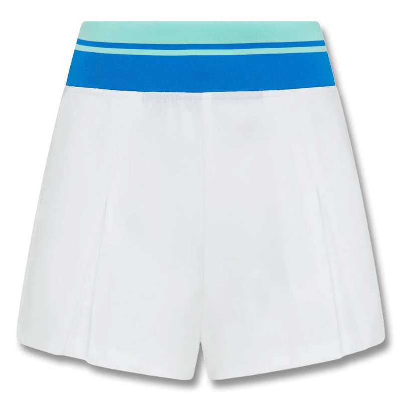 Original Penguin High Waisted Color Block Golf Shorts Bright White – SP25 Women X-Small