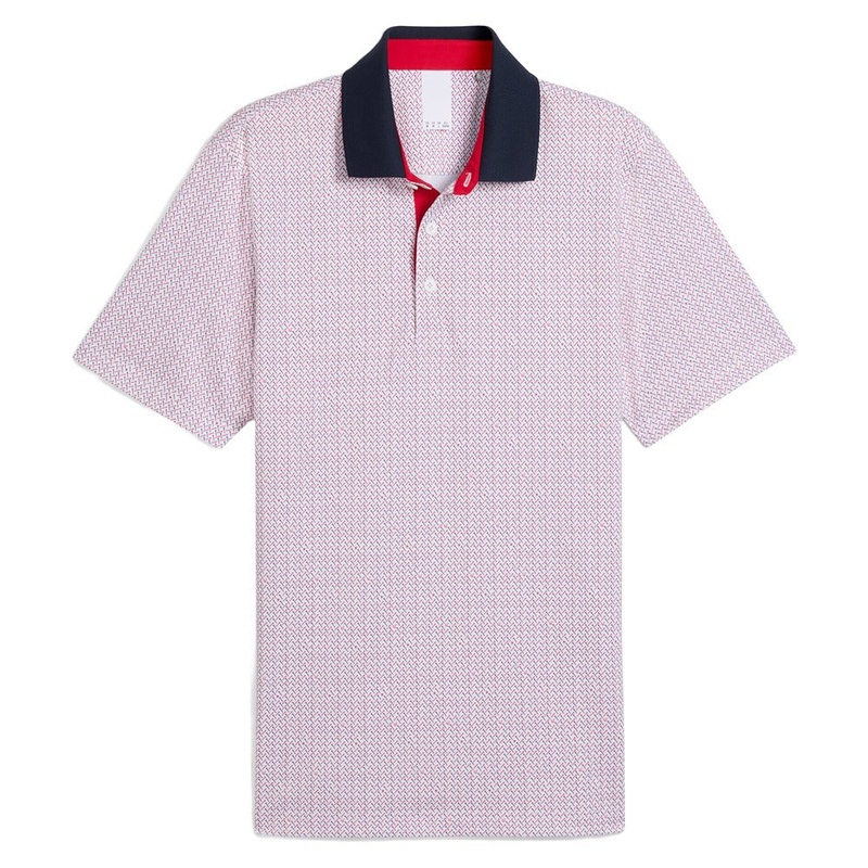 PUMA Volition Tee Golf Polo White Glow – SS25 Men Small
