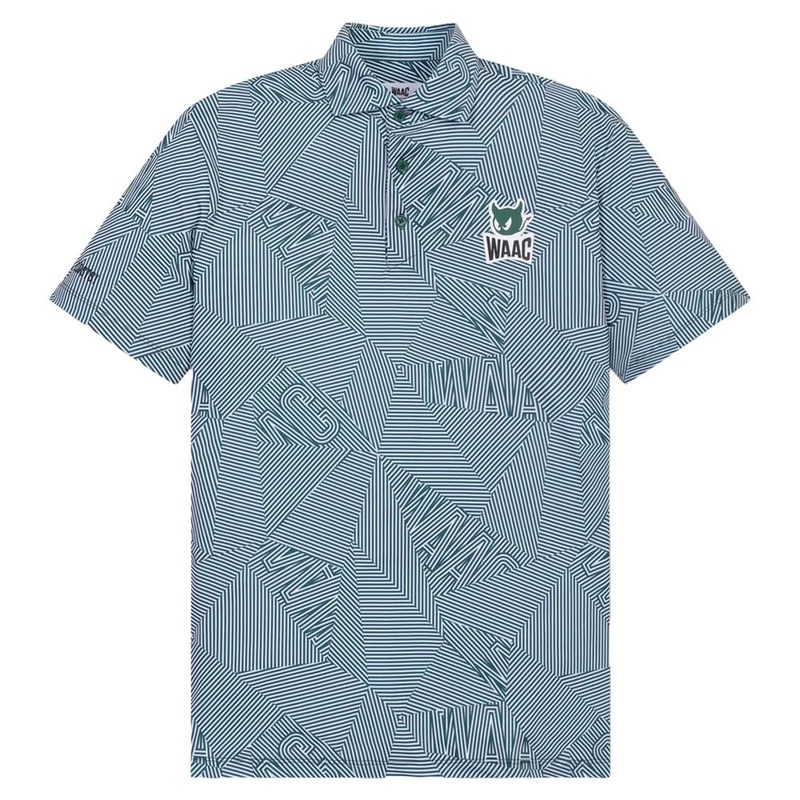 WAAC Maze Golf Polo Green – SP25 Men Small