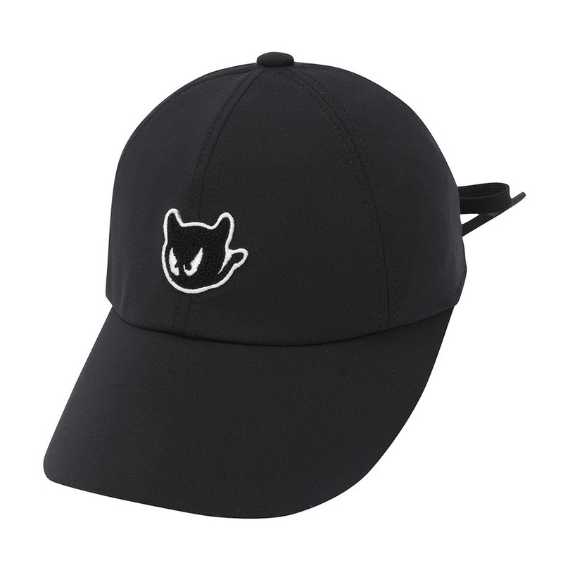 WAAC Waacky Jersey Ribbon Golf Cap Black – 23 Women One Size Fits All